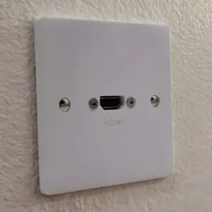 Single Gang HDMI Wall Plate Single Gang HDMI Wall Plate