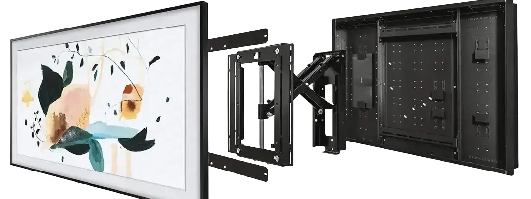 samsung the frame in wall tv mount system