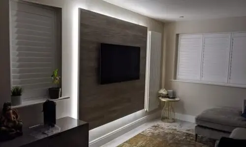 tv media wall