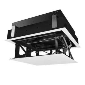 pdr-com projector lift opened lowering projector into room