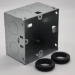 47mm Deep Single Gang Steel Back Box