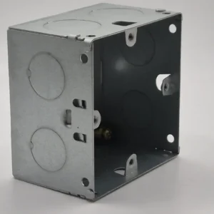 single gang 47mm back box steel