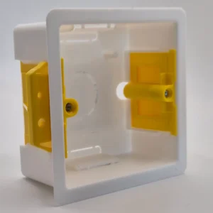 35mm Deep Plasterboard Single Gang Back Box