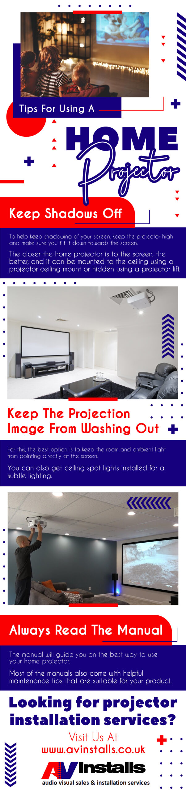 Tips For Using Home Projector