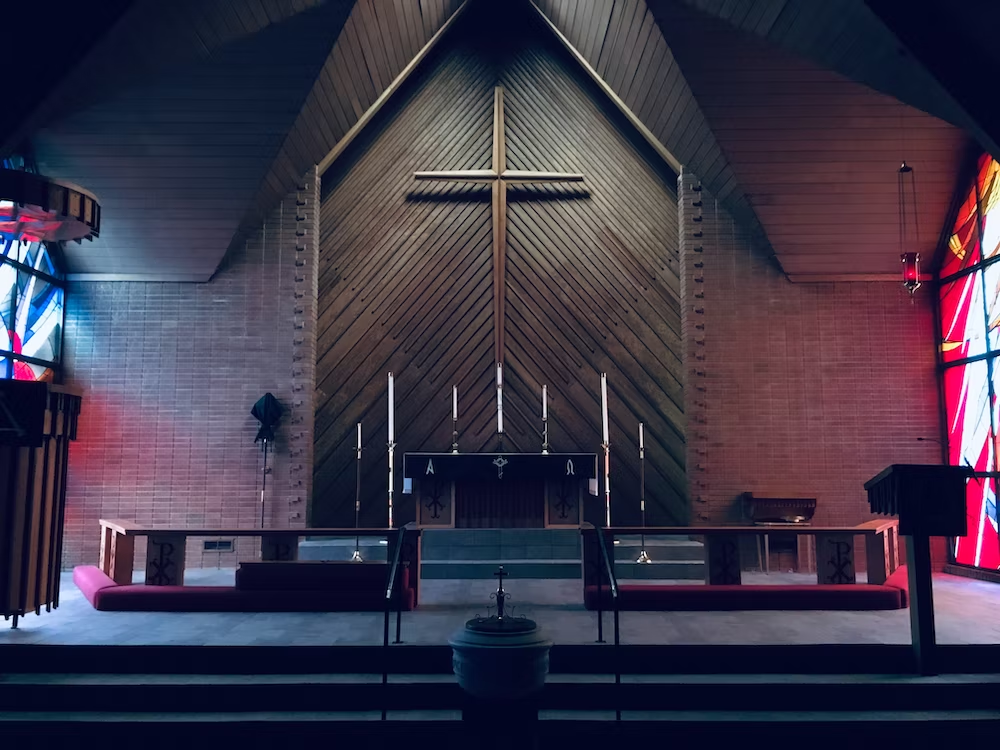A Guide to Live Streaming Church Services, inside a church 