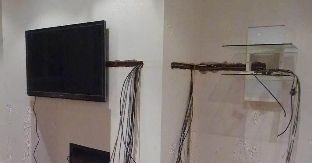 Hidden Home Cinema Cabling