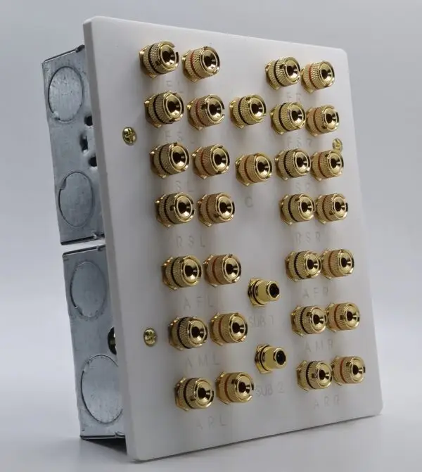 Dolby Atmos 9.2.6 Speaker Wall Plate Dolby Atmos 9.2.6 Speaker Wall Plate