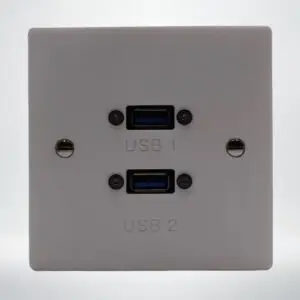 Dual USB Connection Plate Dual USB Connection Plate