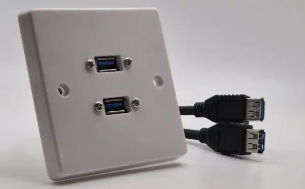 Dual USB Connection Plate Dual USB Connection Plate