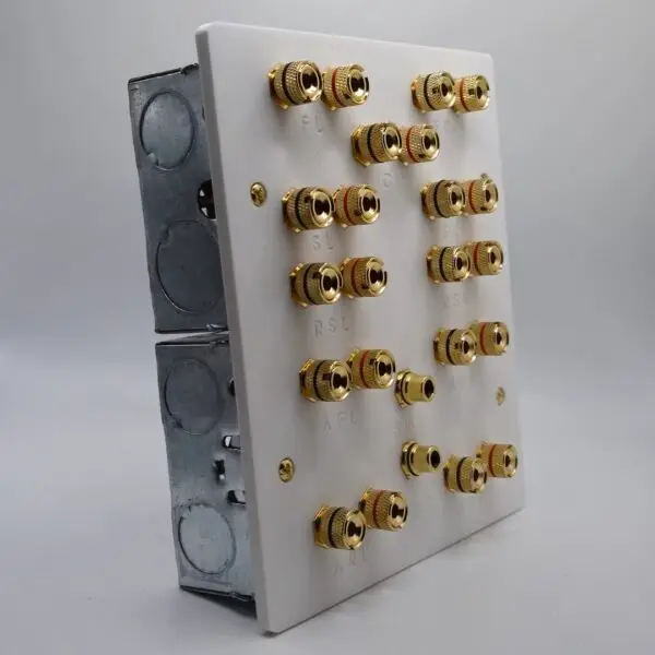 Dolby Atmos 7.2.4 Speaker Wall Plate