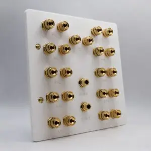 Dolby Atmos 7.2.4 Speaker Wall Plate