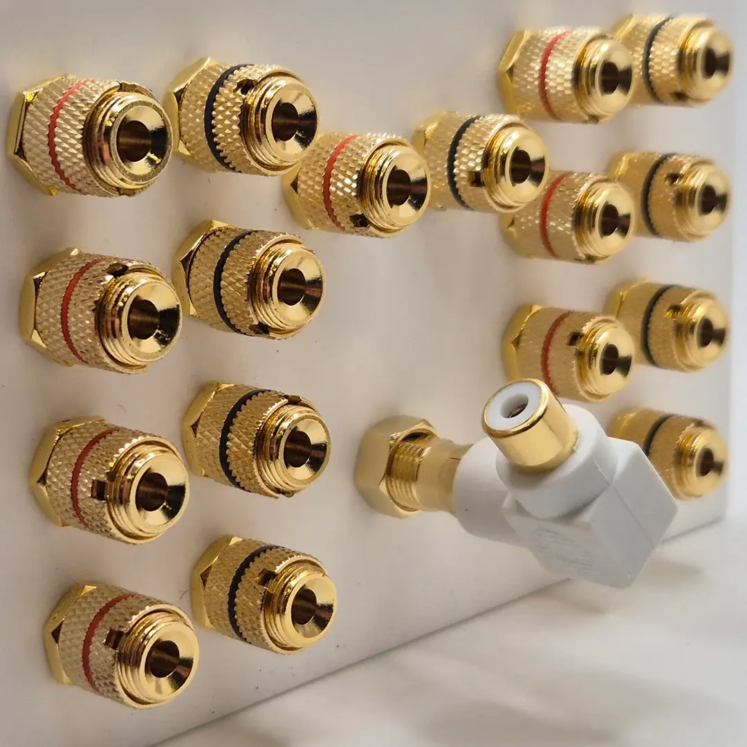 9.1 Speaker Wall Plate & 9.2 Connection Plate | AV Installs