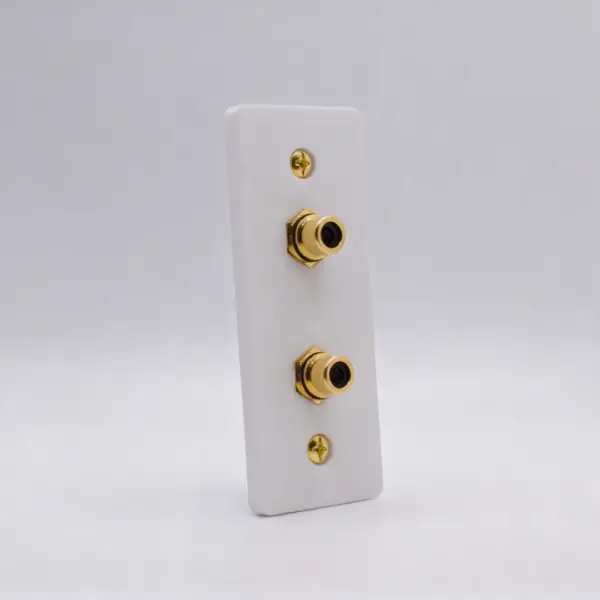 Architrave Dual Subwoofer Wall Plate