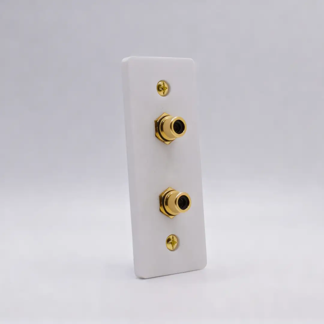 Architrave Dual Subwoofer Wall Plate