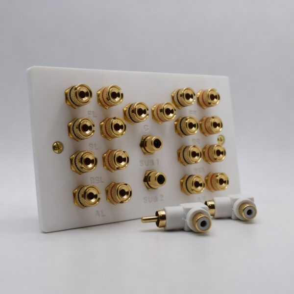 Dolby Atmos 7.1.2 / 7.2.2 Speaker Wall Plate Dolby Atmos 7.1.2 / 7.2.2 Speaker Wall Plate