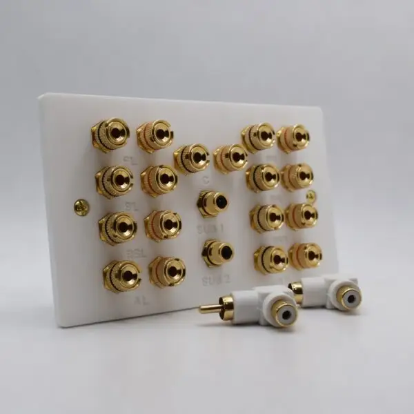 Dolby Atmos 7.1.2 / 7.2.2 Speaker Wall Plate Dolby Atmos 7.1.2 / 7.2.2 Speaker Wall Plate