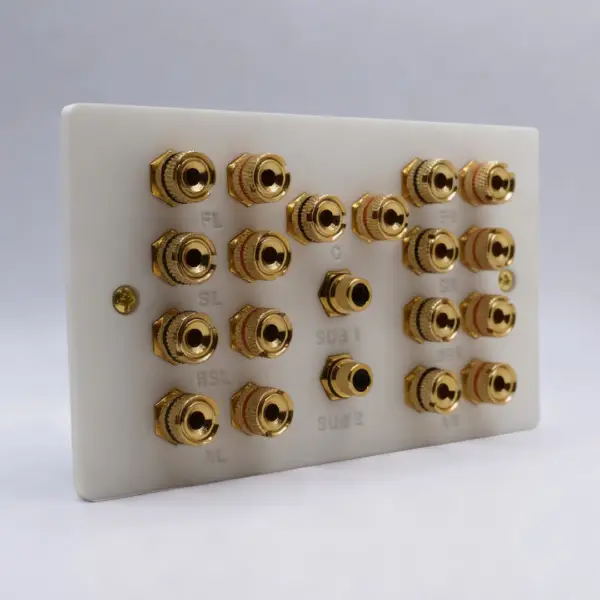 Dolby Atmos 7.1.2 / 7.2.2 Speaker Wall Plate Dolby Atmos 7.1.2 / 7.2.2 Speaker Wall Plate