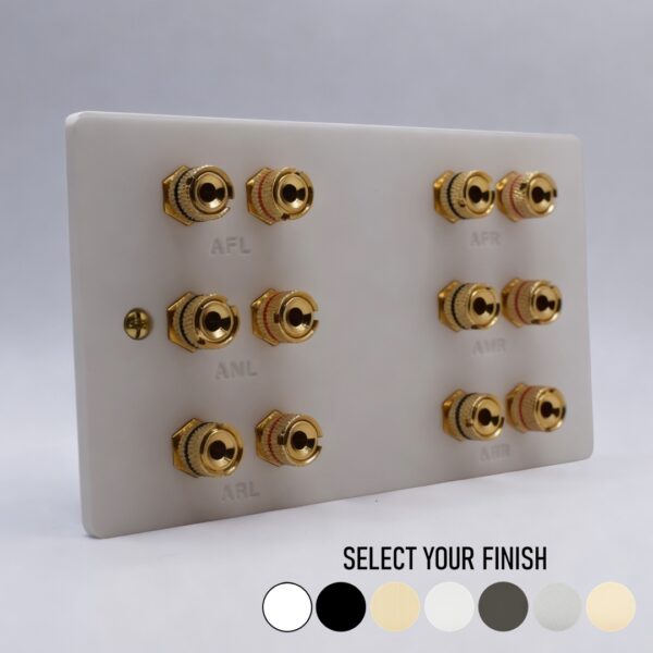 Dolby Atmos Six Speaker Plate Dolby Atmos Six Speaker Plate