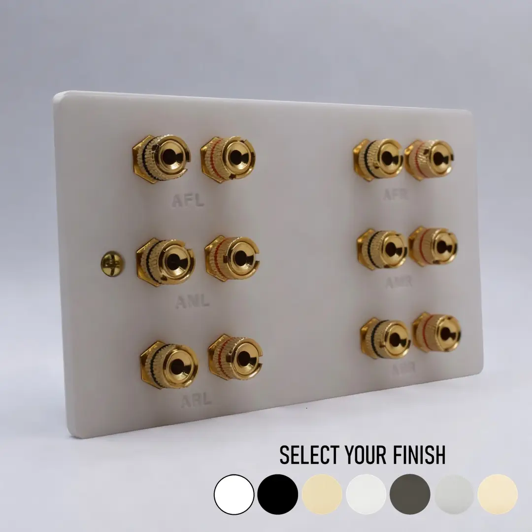 Dolby Atmos Six Speaker Plate Dolby Atmos Six Speaker Plate