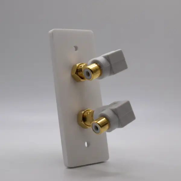 Architrave Dual Subwoofer Wall Plate