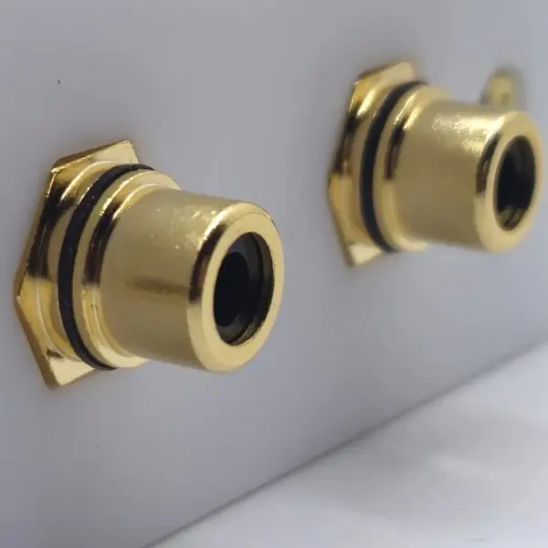 Architrave Dual Subwoofer Wall Plate