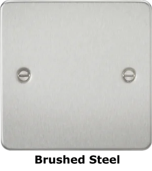 single-brushed-chrome brushed steel or chrome