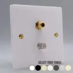 Single Gang Subwoofer With Ground Post Plate