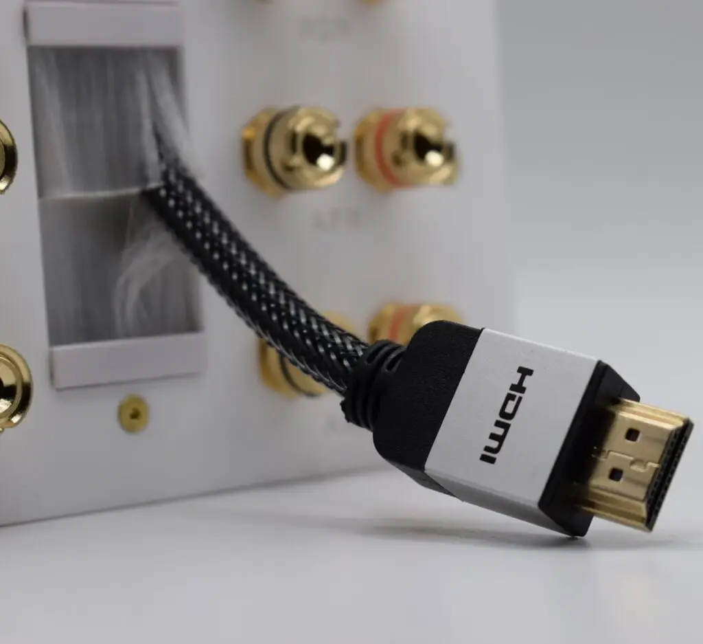 25mm wide brushed cable outlet