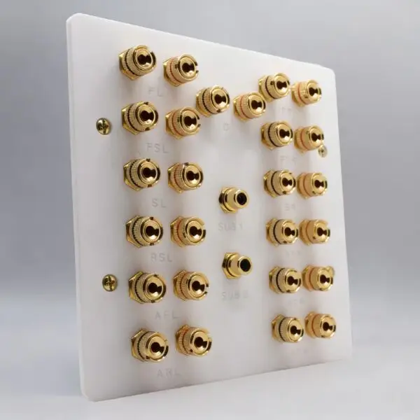 Dolby Atmos 9.1.4 / 9.2.4 / 9.4.4 / 13.2 / 13.4 Speaker Plate