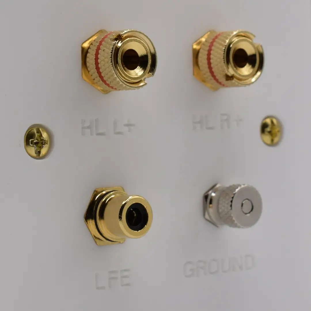 Single Gang REL Subwoofer Wall Plate Single Gang REL Subwoofer Wall Plate
