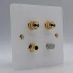Single Gang REL Subwoofer Wall Plate