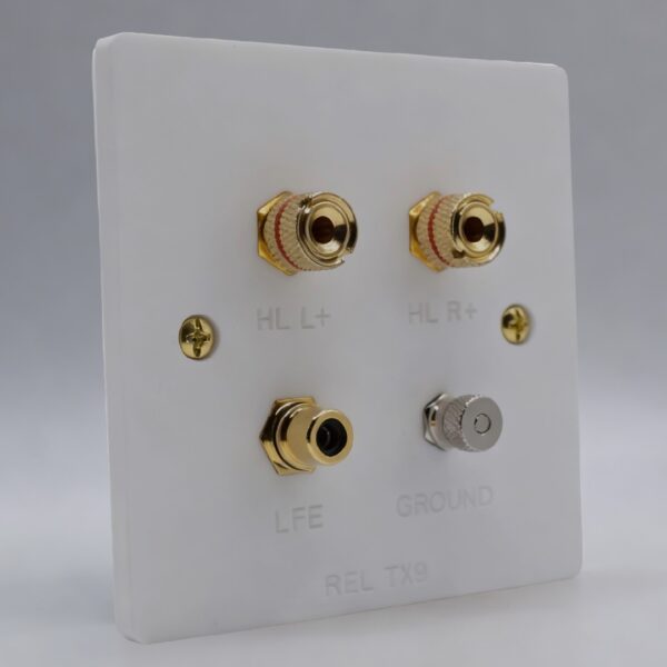 Single Gang REL Subwoofer Wall Plate Single Gang REL Subwoofer Wall Plate