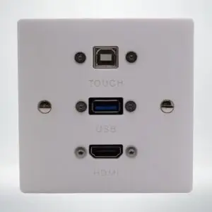 Single Gang Interactive Touch Screen Connection Plate Single Gang Interactive Touch Screen Connection Plate