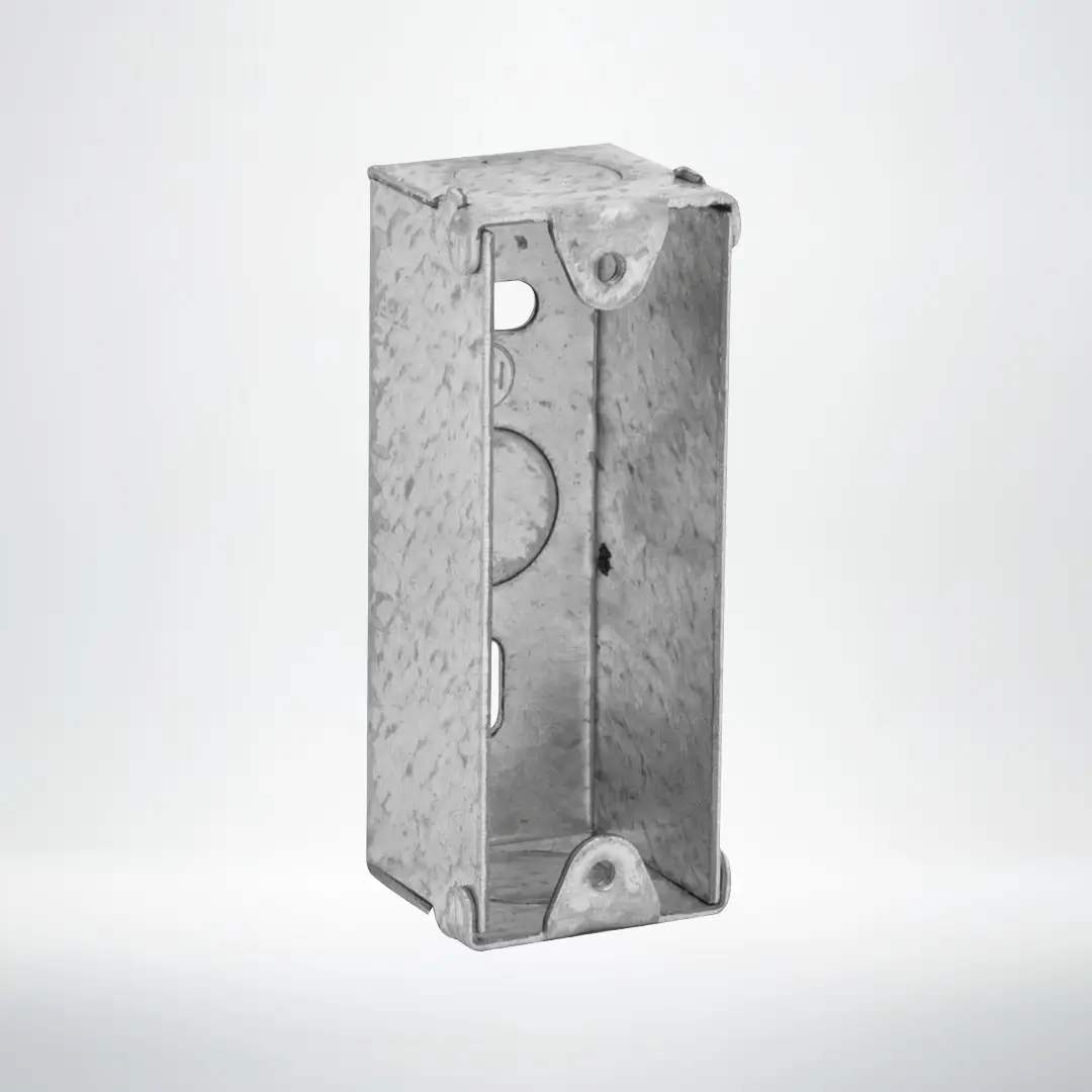 20mm Deep Architrave Steel Back Box 20mm Deep Architrave Steel Back Box