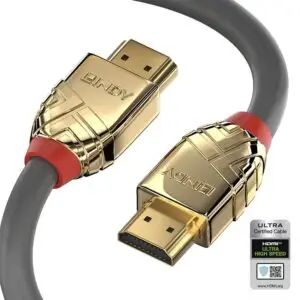 Lindy Gold Line 3m Ultra High Speed HDMI 2.1 Cable Lindy Gold Line 3m Ultra High Speed HDMI 2.1 Cable