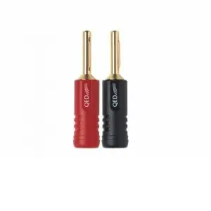 QED SCREWLOC ABS 4mm Banana Plug QED SCREWLOC ABS 4mm Banana Plug