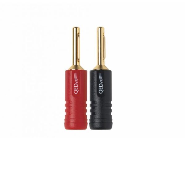 QED SCREWLOC ABS 4mm Banana Plug QED SCREWLOC ABS 4mm Banana Plug