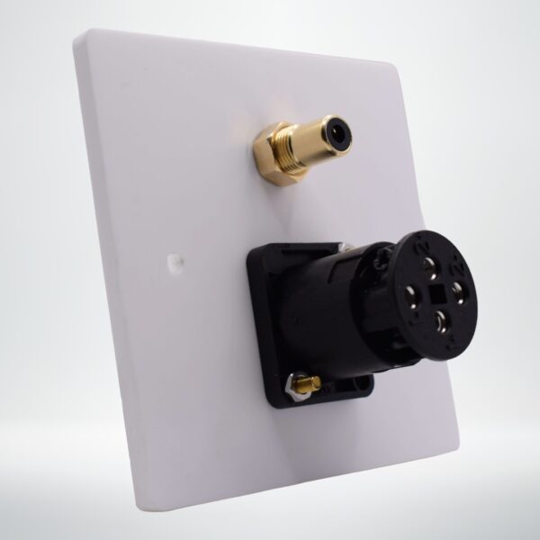 Single Gang Speakon REL Subwoofer Plate Single Gang Speakon REL Subwoofer Plate