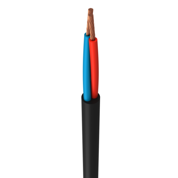 Professional CCA 2 x 1.5mm Speaker Cable LSNH Black
